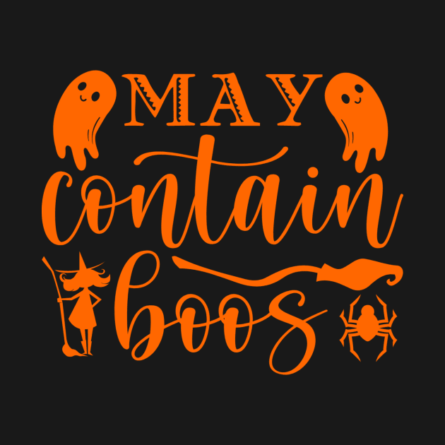 Halloween May Contain Boos by fromherotozero