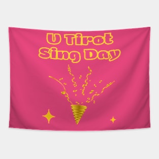 Indian Festivals - U Tirot Sing Day Tapestry