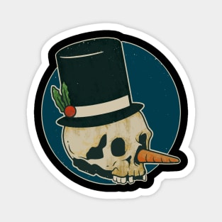 Xmas Skull Magnet