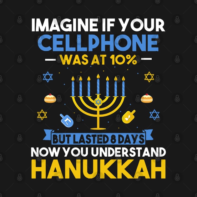 Ugly Hanukkah, Chanukah Cellphone Menorah Hanukkah by BoongMie