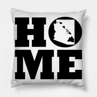 Arizona and Hawai'i HOME Roots by Hawaii Nei All Day Pillow