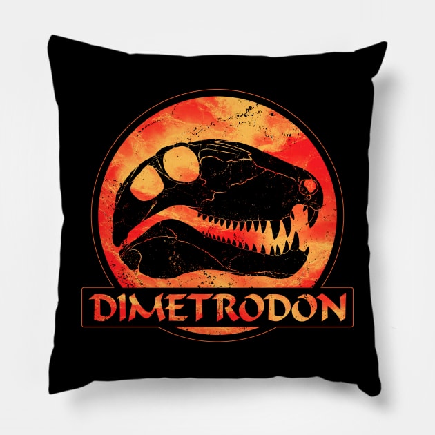 I just really love the Dimetrodon ok? Pillow by NicGrayTees