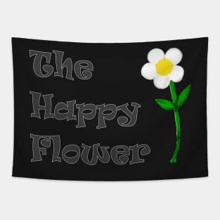 Happy Flower Positive Inspiring Motivational Tapestry