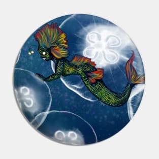 deep sea mermaid Pin