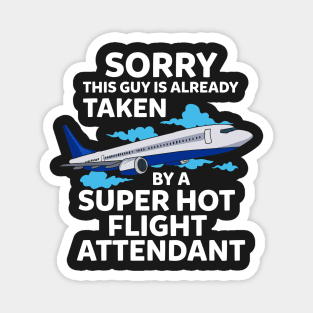 FLIGHT ATTENDANT: Hot Flight Attendant Magnet