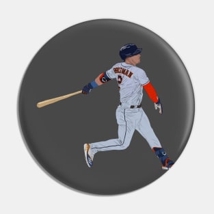 Alex Bregman Drawing Pin