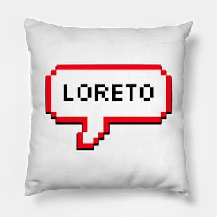 Loreto Peru Bubble Pillow