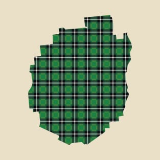 Green Plaid Adirondack Park T-Shirt