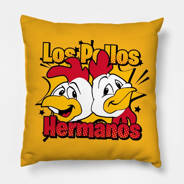 Los Pollos Hermanos Pillow by Orlind