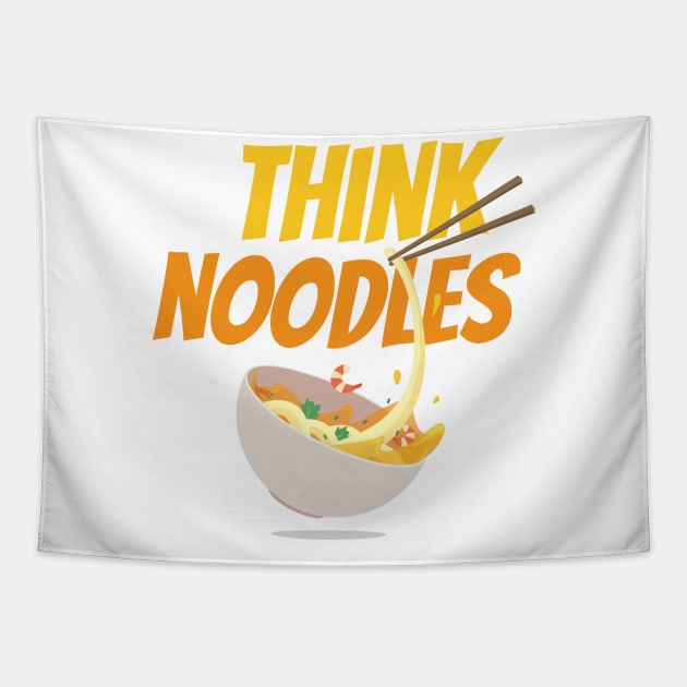 think noodles Tapestry by AdelDa