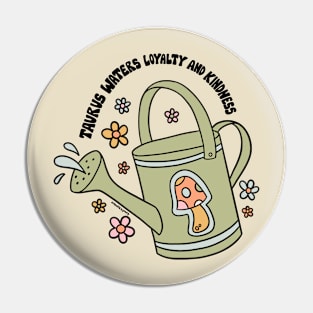 Taurus Watering Can Pin