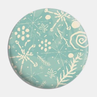 Winter Pattern Pin