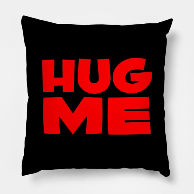 hug me Pillow by Huggy Mauve