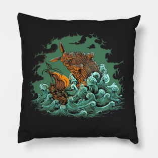 Sea Bunny Attack! Pillow