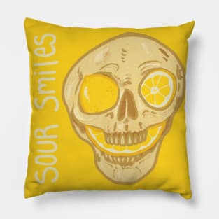 Sour Smiles Pillow