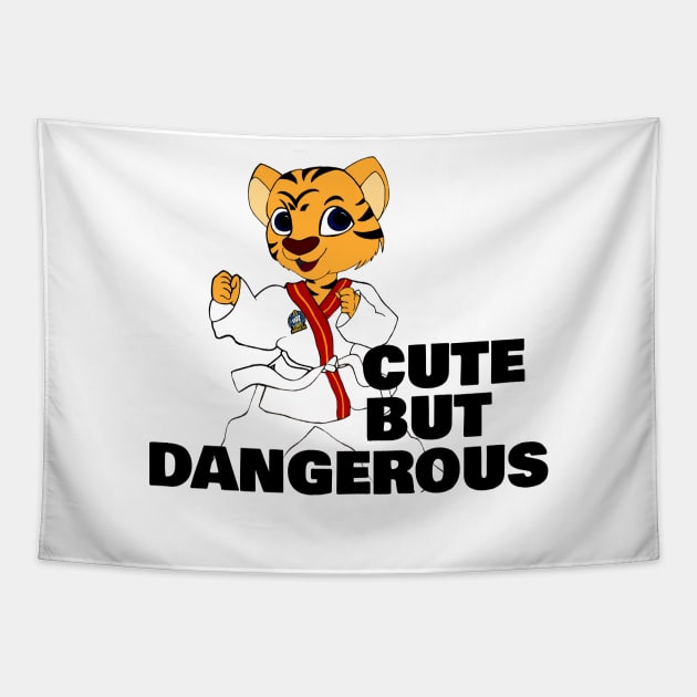 Cute But Dangerous Tapestry by ChoiKwangDoSTORE