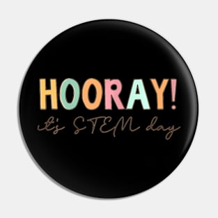 STEM Day Teacher  Squad Back To School Pin