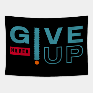 never give-up Tapestry