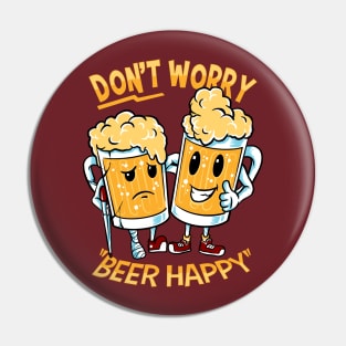 happy beer Pin