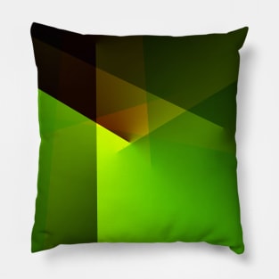 green black texture art Pillow