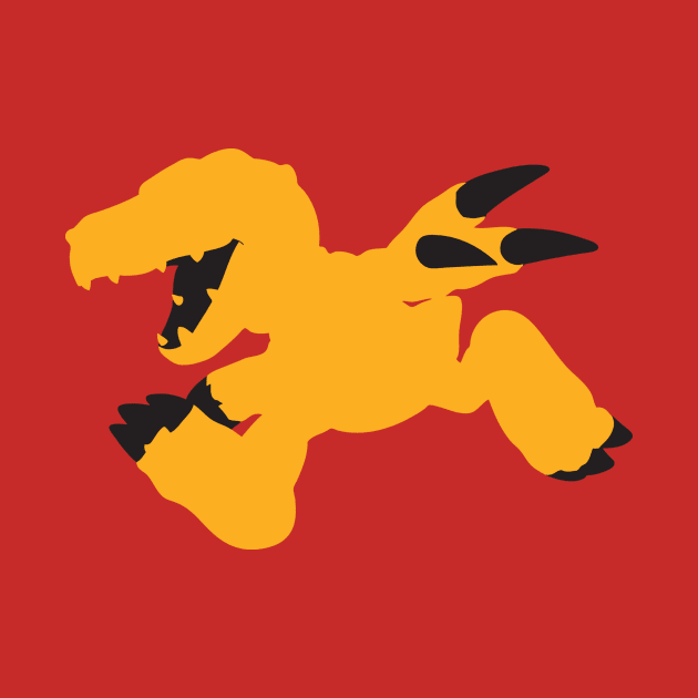 Agumon Silhouette by AnotherOne