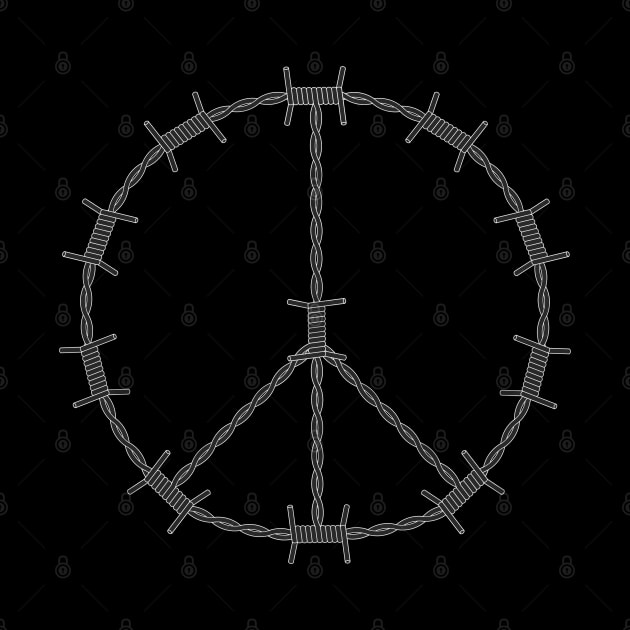 Barbed Wire Peace by Kaijester