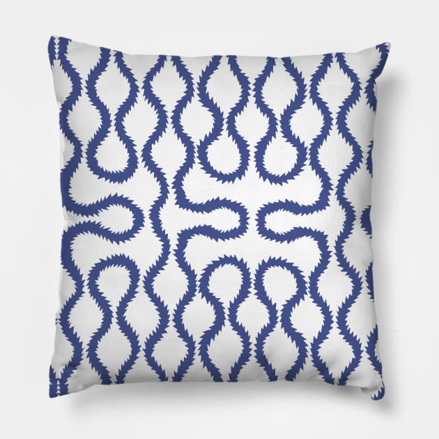 New Romantic Squiggle Pillow by Pop Fan Shop