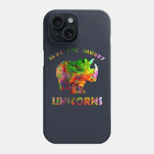 Save The Chubby Unicorns Africa Savanna Animals Kipper Tee Phone Case