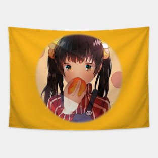 Mango girl Tapestry