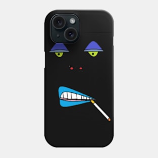 Black face Phone Case