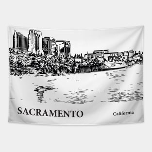 Sacramento - California Tapestry