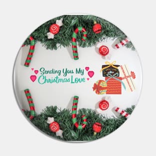 Sending you my Christmas love Pin