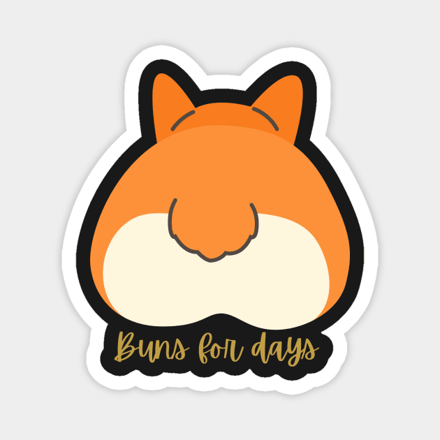 Buns for days Magnet by GAshli