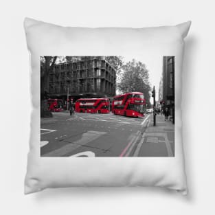 Routemaster Borismaster buses Pillow