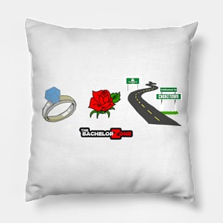 Ring, Rose, or Road Pillow