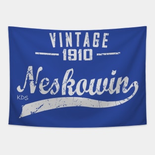 Vintage Blue Tapestry