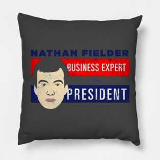 Nathan Fielder For President Pillow