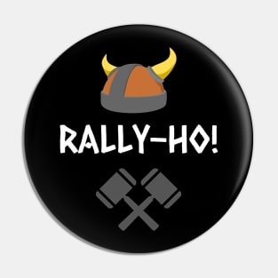 Rally Ho, FFIX Edition (White Text) Pin