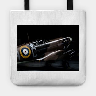 RAF Spitfire in the Hanger Tote