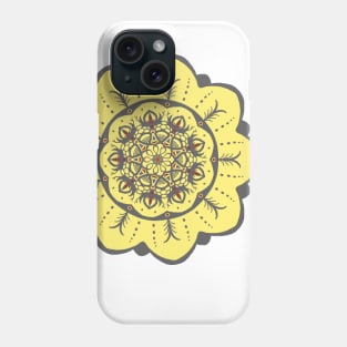 Golden Flower Phone Case