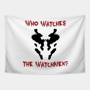 Who watches the watchmen? Watchmen Rorschach Tapestry