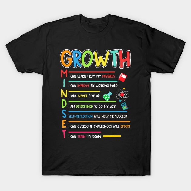 Growth Mindset Tshirt Inspirational 