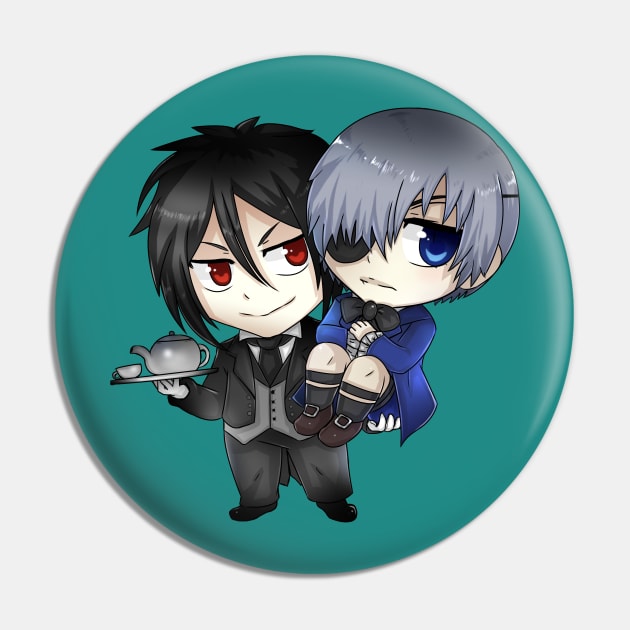 Demon Butler Pin by Yunuyei's Store