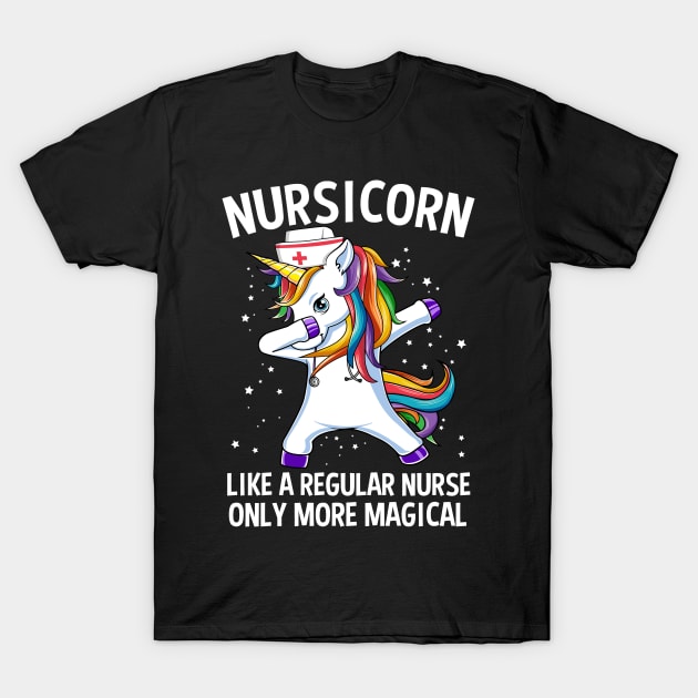 Dabbing Unicorn Nursicorn Like A Normal Nurse T Shirt Gift Dabbing Unicorn Nursicorn Like A Normal Nurse T Shirt Gift