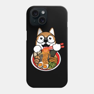 Funny kawaii shiba inu dog Phone Case