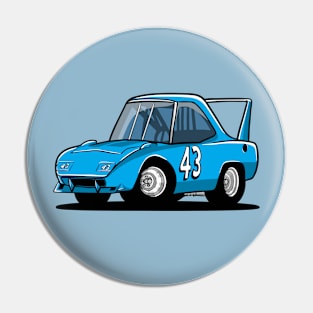 Plymouth Caricature Car Pin