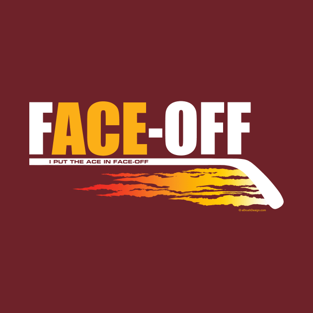 Hockey Face-Off Ace by eBrushDesign