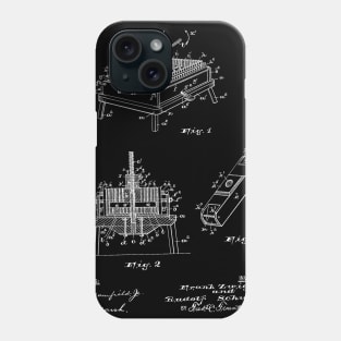 Wine Press Vintage Patent Hand Drawing Phone Case