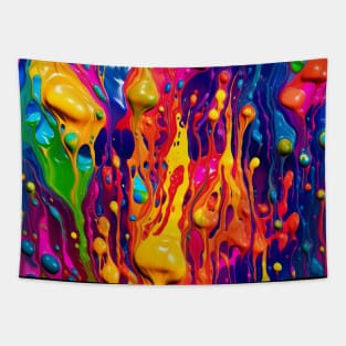 Abstract paint Tapestry