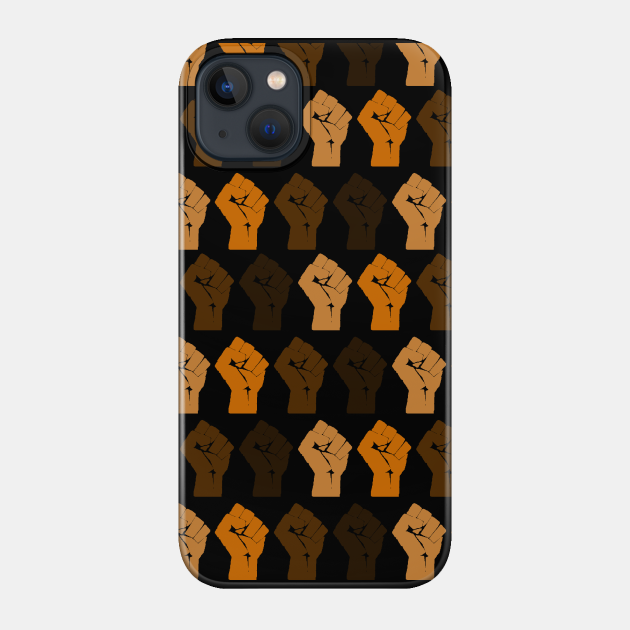 Black Power v. 2 - Black Power - Phone Case